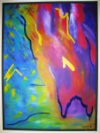 B101.Forvandling. 70x100 cm. 4.700 Kr.